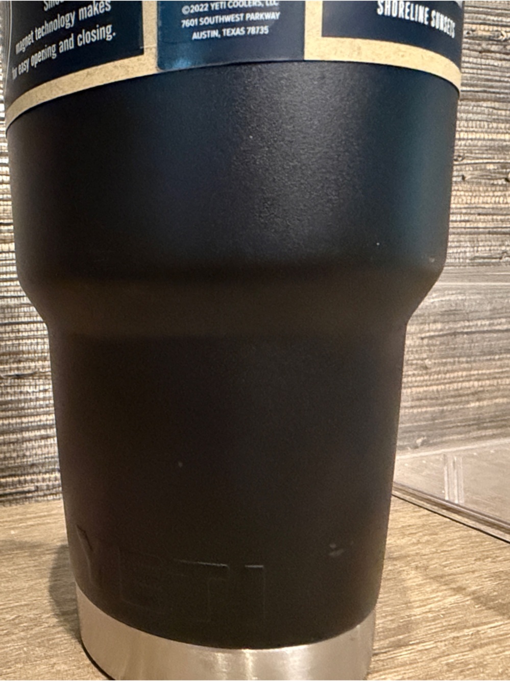 Yeti Rambler 30 oz Tumbler - Black with Stainless Accents - Picture 2 of 4